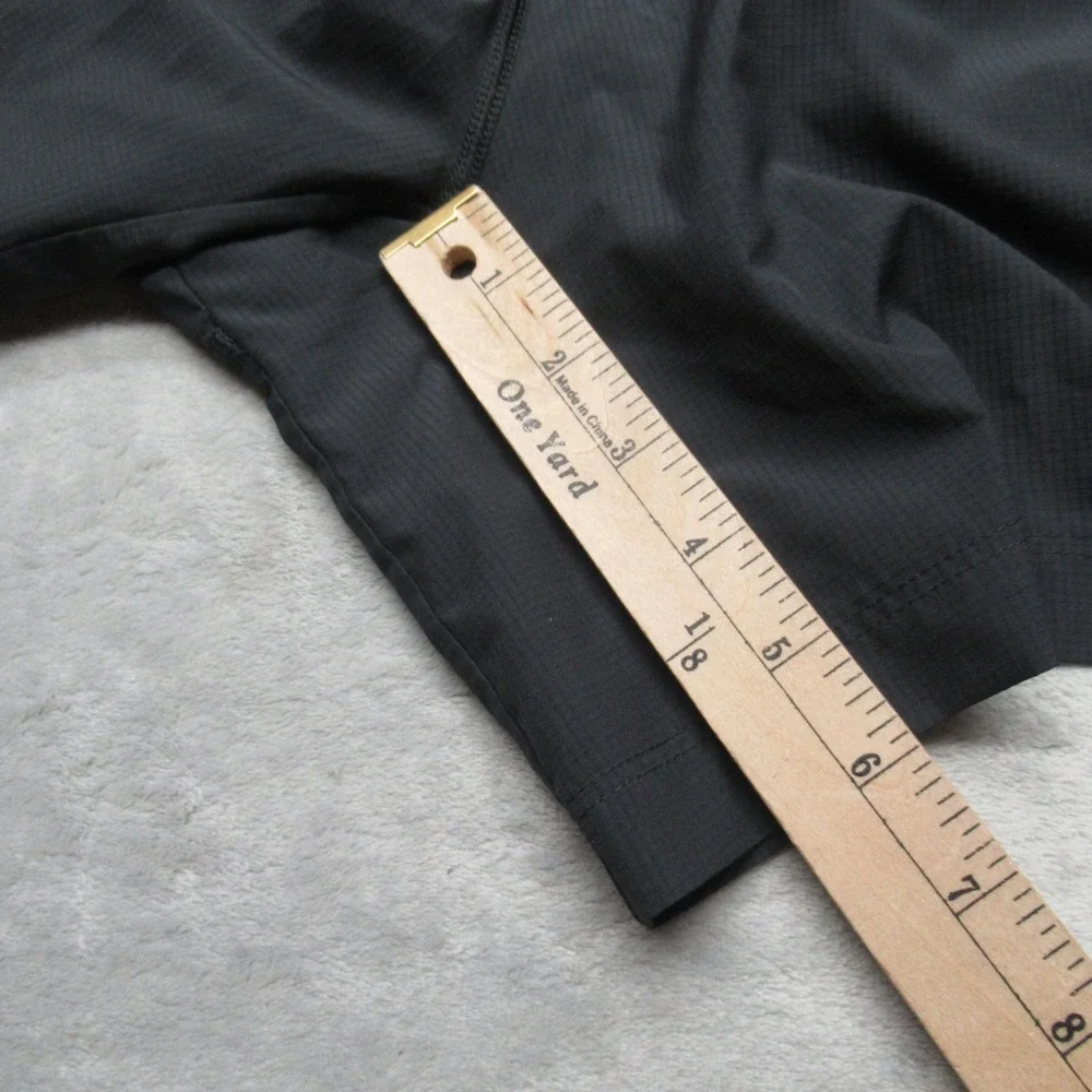 Columbia Swim Shorts Mens XL‎ Black Lined Elastic Drawstring Waist Trunks Board